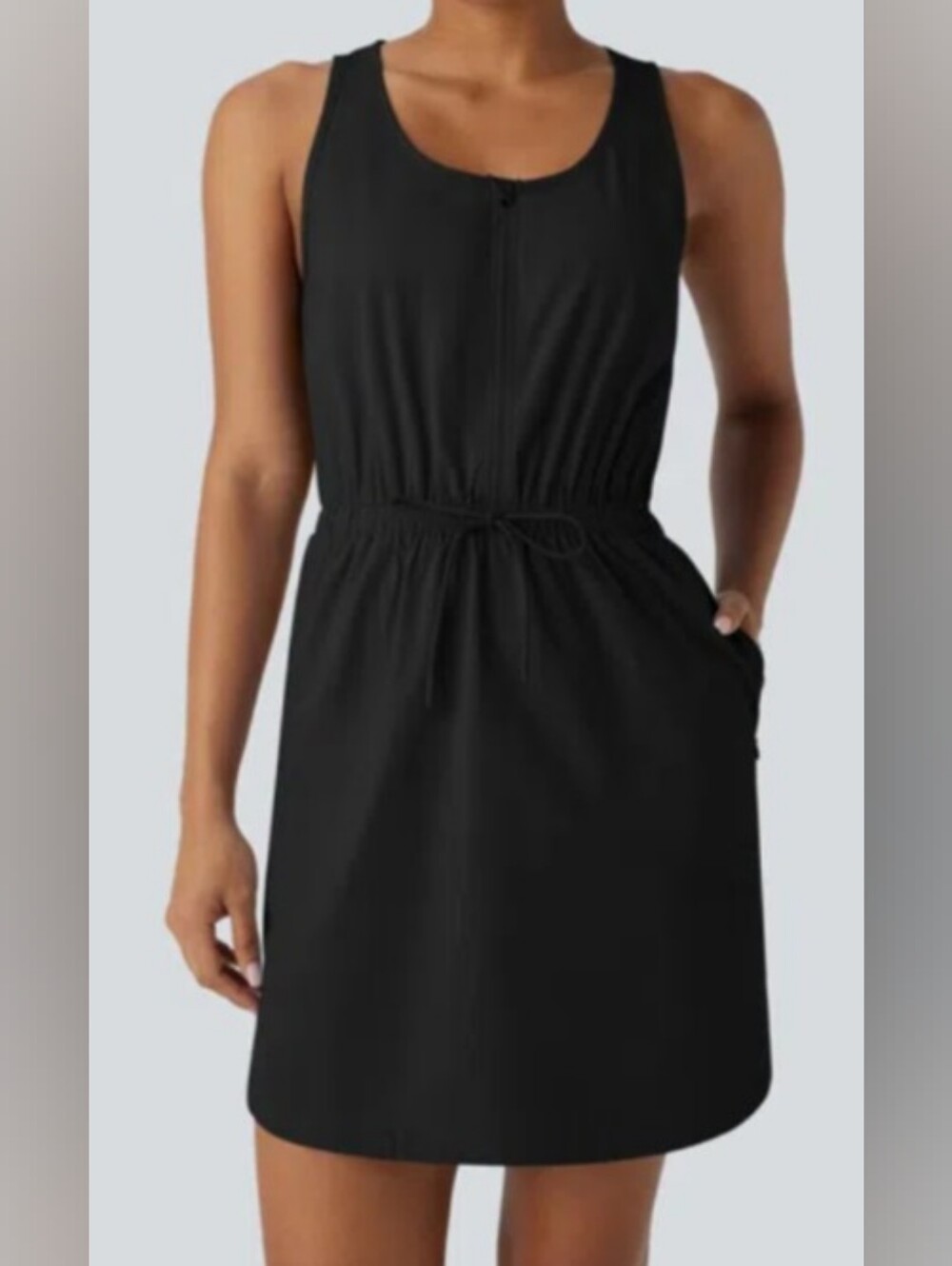 NWT Halara black active dress, XS
